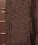Brown Soft Printed Cotton Saree T3882213