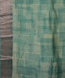 Green Soft Printed Cotton Saree T3881963