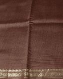 Brown Tussar Printed Saree T3805223