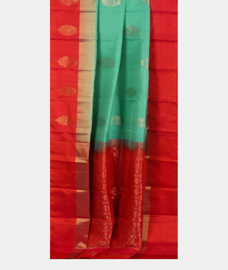 Green Soft Silk Saree T3621272