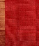 Red Printed Raw Silk Saree T3874333