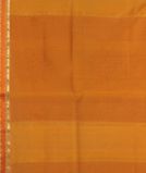 Orange Maheshwari Printed Cotton Saree T3642803