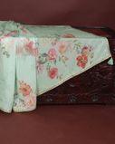 Green Georgette Silk Saree T3870062