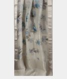 Off - White Kora Organza Printed Saree T3791892