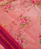 Pink Printed Soft Silk Saree T3722361
