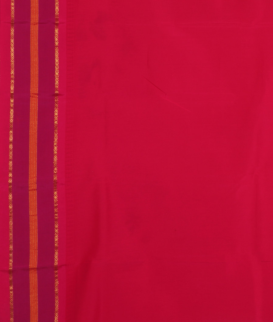 Pink Printed Soft Silk Saree T3722363