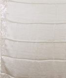 Off - White Georgette Silk Embroidery Saree T3675314