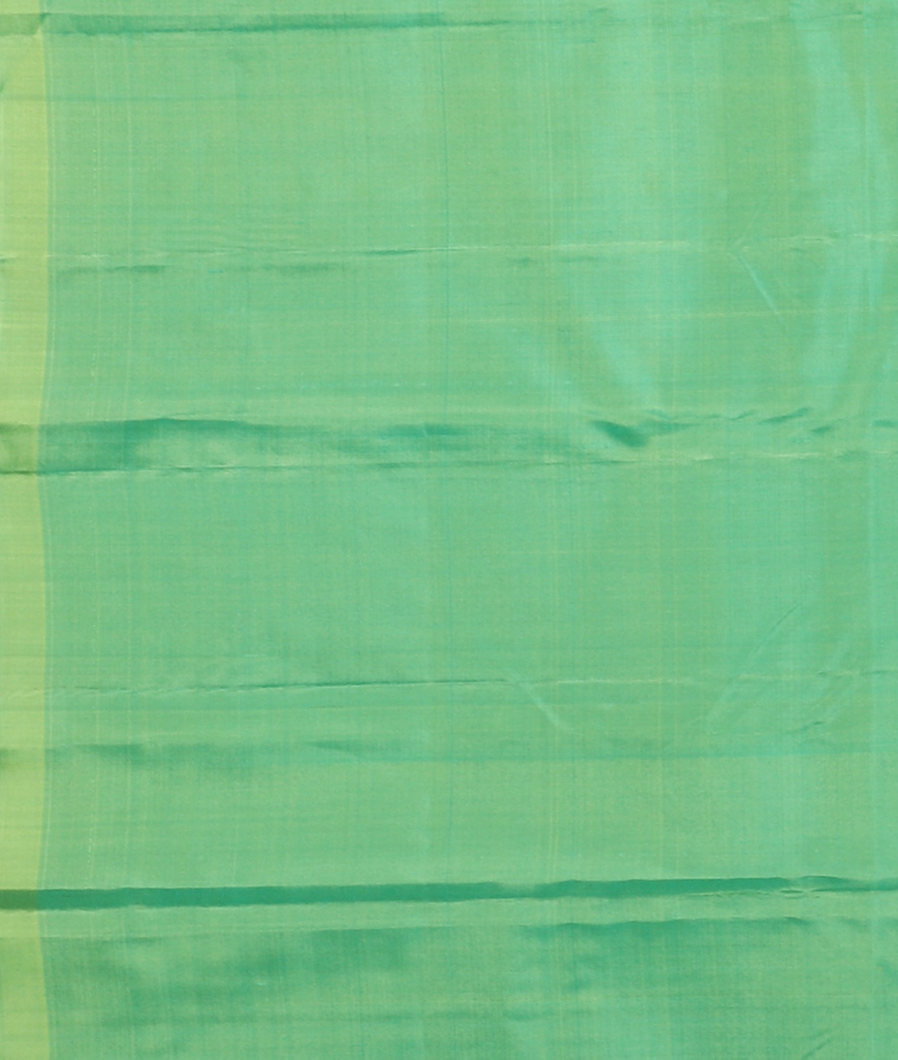 Green Handwoven Kanjivaram Silk Saree T3866033