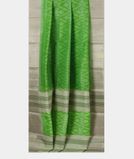 Green Pochampalli Silk Cotton Saree T3893672