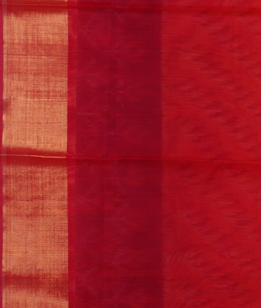 Yellow Pochampalli Silk Cotton Saree T3893303