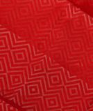 Red Woven Raw Silk Saree T3879991