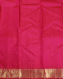 Orangish Pink Handwoven Kanjivaram Silk Saree T3895223