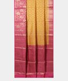 Yellow Chaniya Silk Saree T3246602