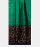 Green Woven Raw Silk Saree T3879752