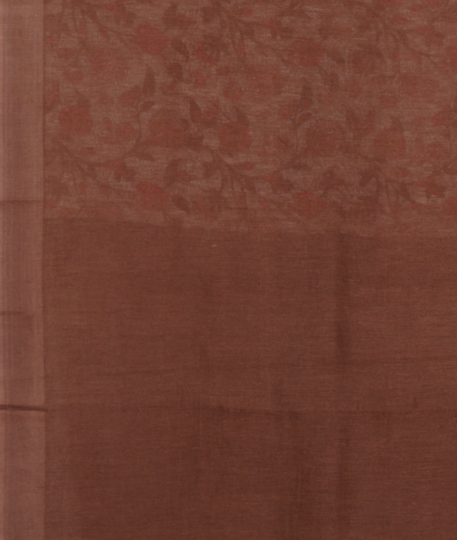 White Soft Printed Cotton Saree T3816013