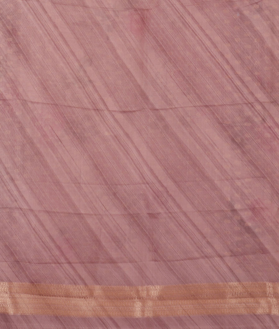 Lavender Banaras Organza Saree T3792693