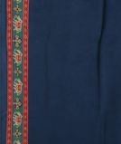 Blue  Kora Organza Embroidery Saree T3346353