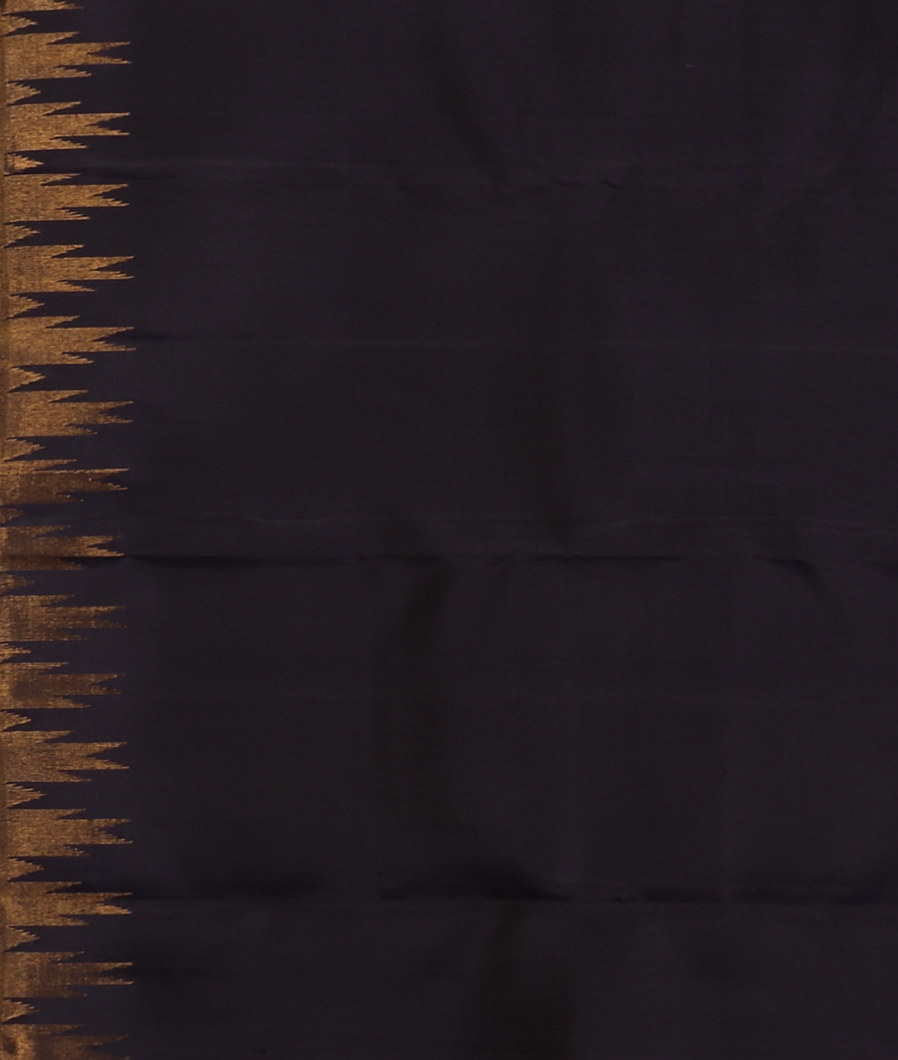 Blue Handwoven Kanjivaram Silk Saree T3899543
