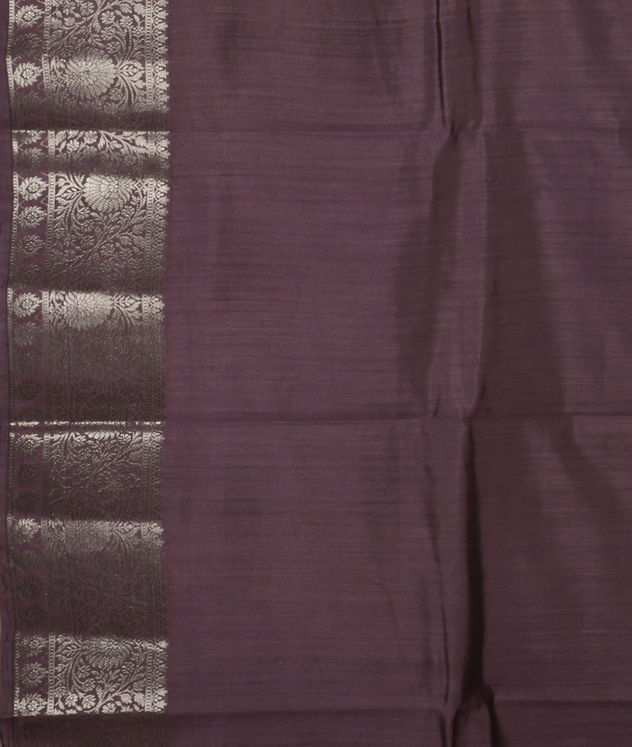 Purple Chaniya Silk Saree T3845893