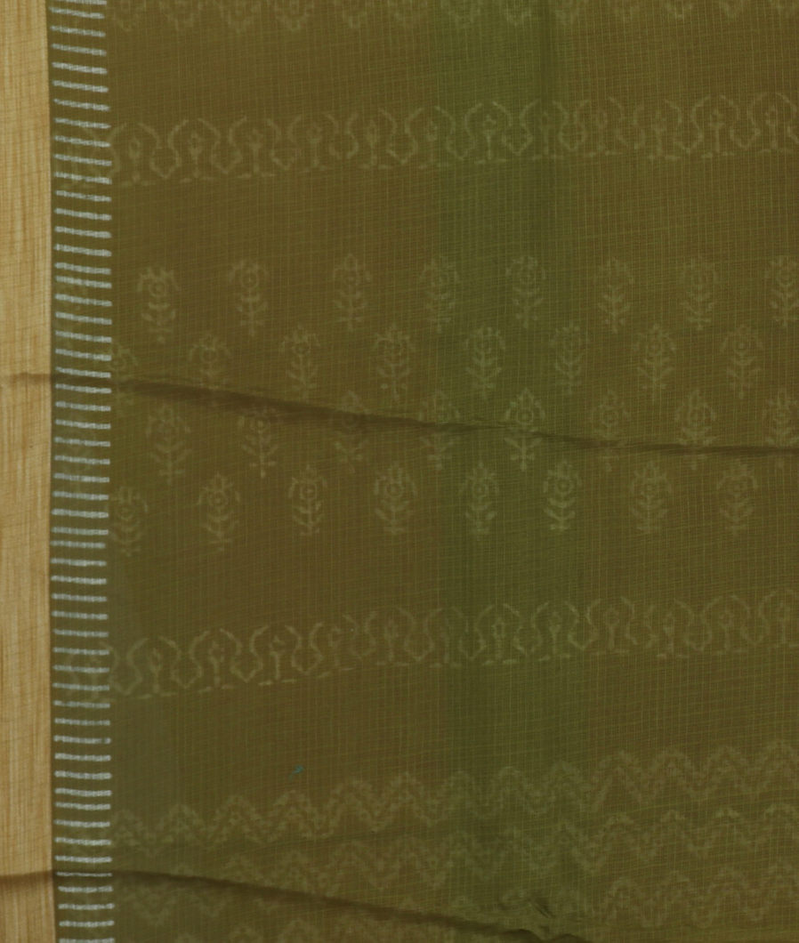 Pink Printed Cotton Saree T3884593