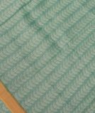 Green Soft Printed Cotton Saree T3815951
