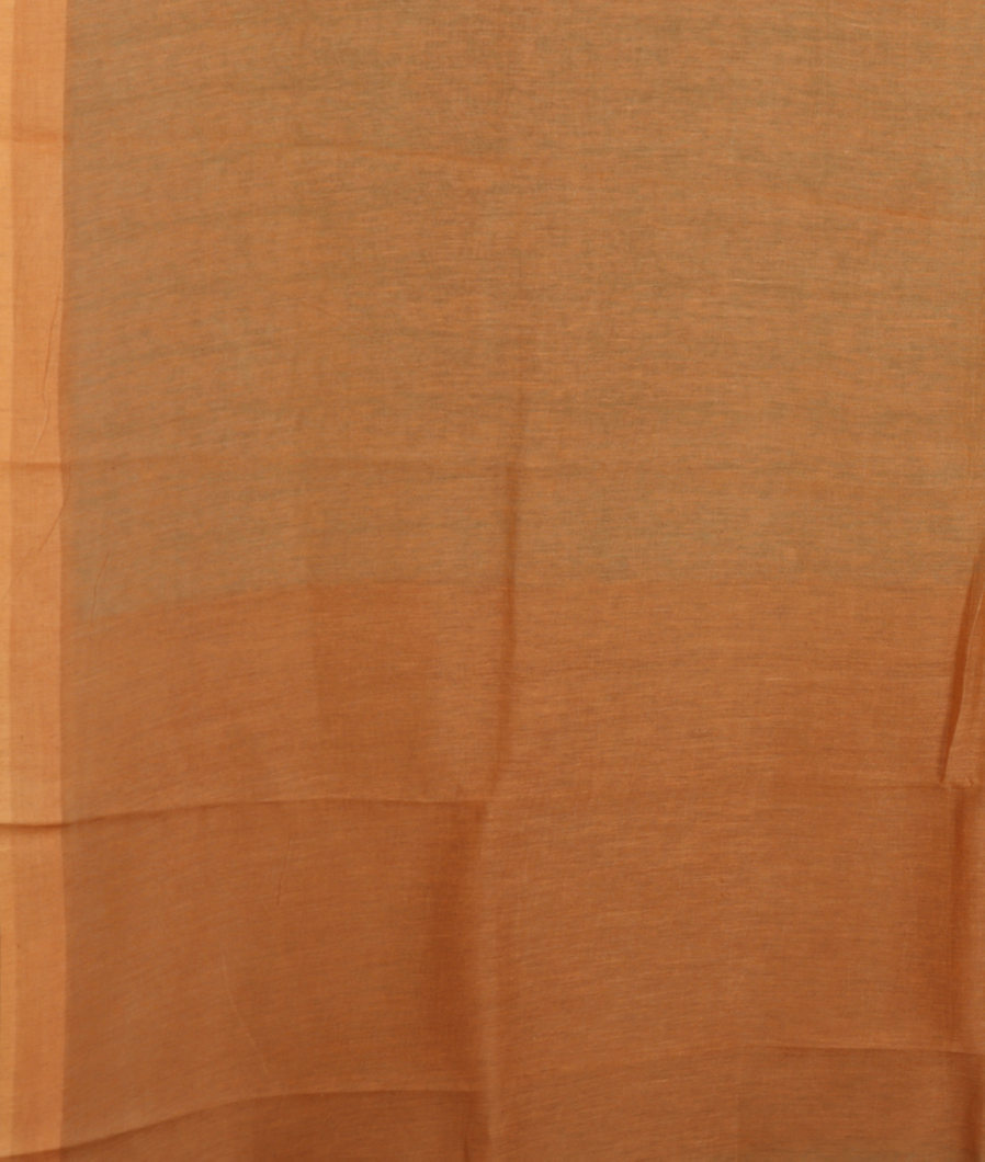 Green Soft Printed Cotton Saree T3815953