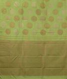Green Handwoven Kanjivaram Silk Saree NB21024