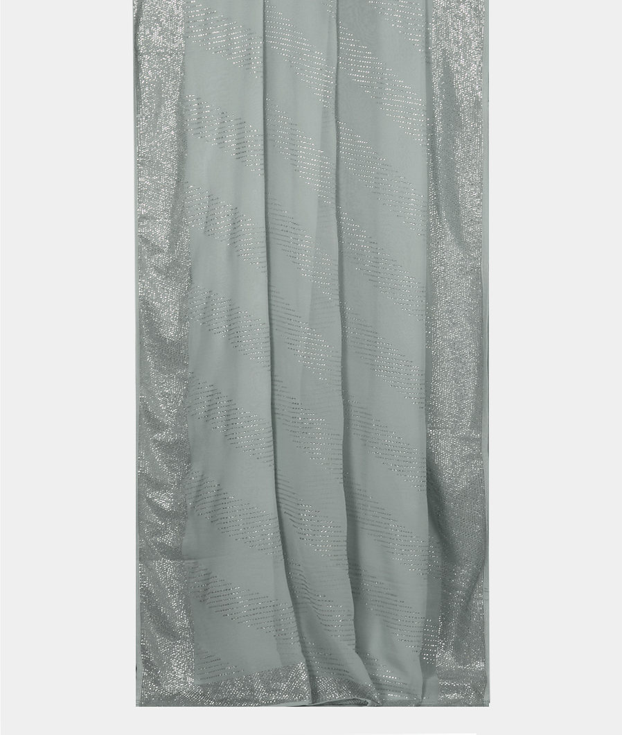 Powder Blue Georgette Silk Embroidery Saree T3618142