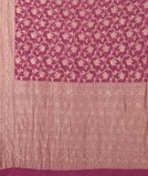 pink Banaras Georgtte Silk Saree T3804214
