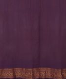 Purple Banaras Georgette Bandhani Silk Saree T3768683