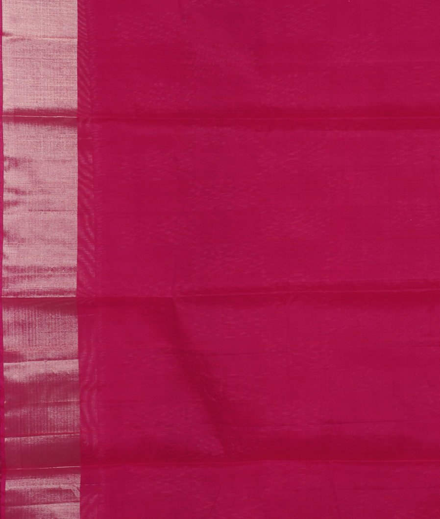 Pink Pochampalli Silk Cotton Saree T3893483