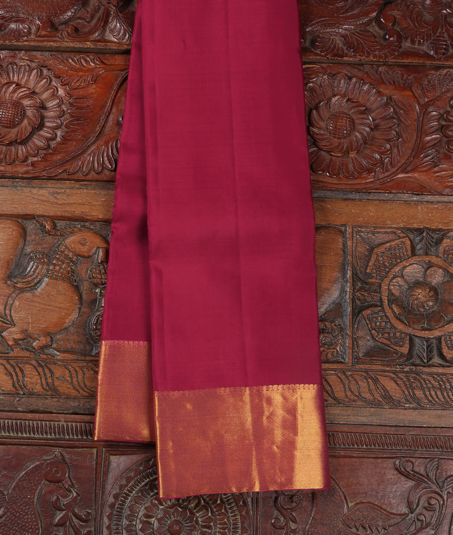 Maroon Soft Silk Saree T376069-image