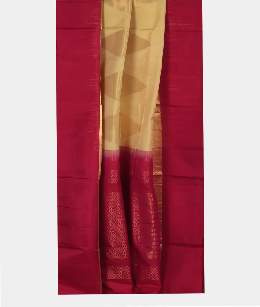 Lemon Yellow Soft Silk Saree T3900602