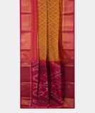 Yellow Pochampalli Silk Cotton Saree T3893022