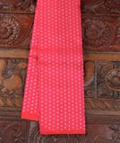 Pinkish Orange Handwoven Kanjivaram Silk Saree T3729871