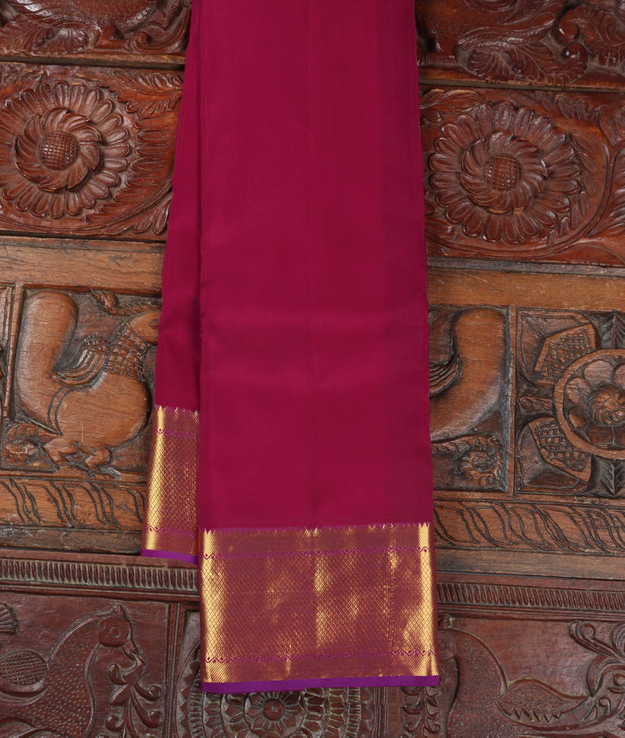 Maroon Soft Silk Saree T369522-image