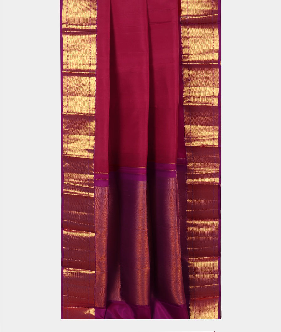 Maroon Soft Silk Saree T3695222