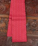 Pinkish Red Handwoven Kanjivaram Silk Saree T3734681