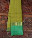 Green Soft Silk Saree T3909461