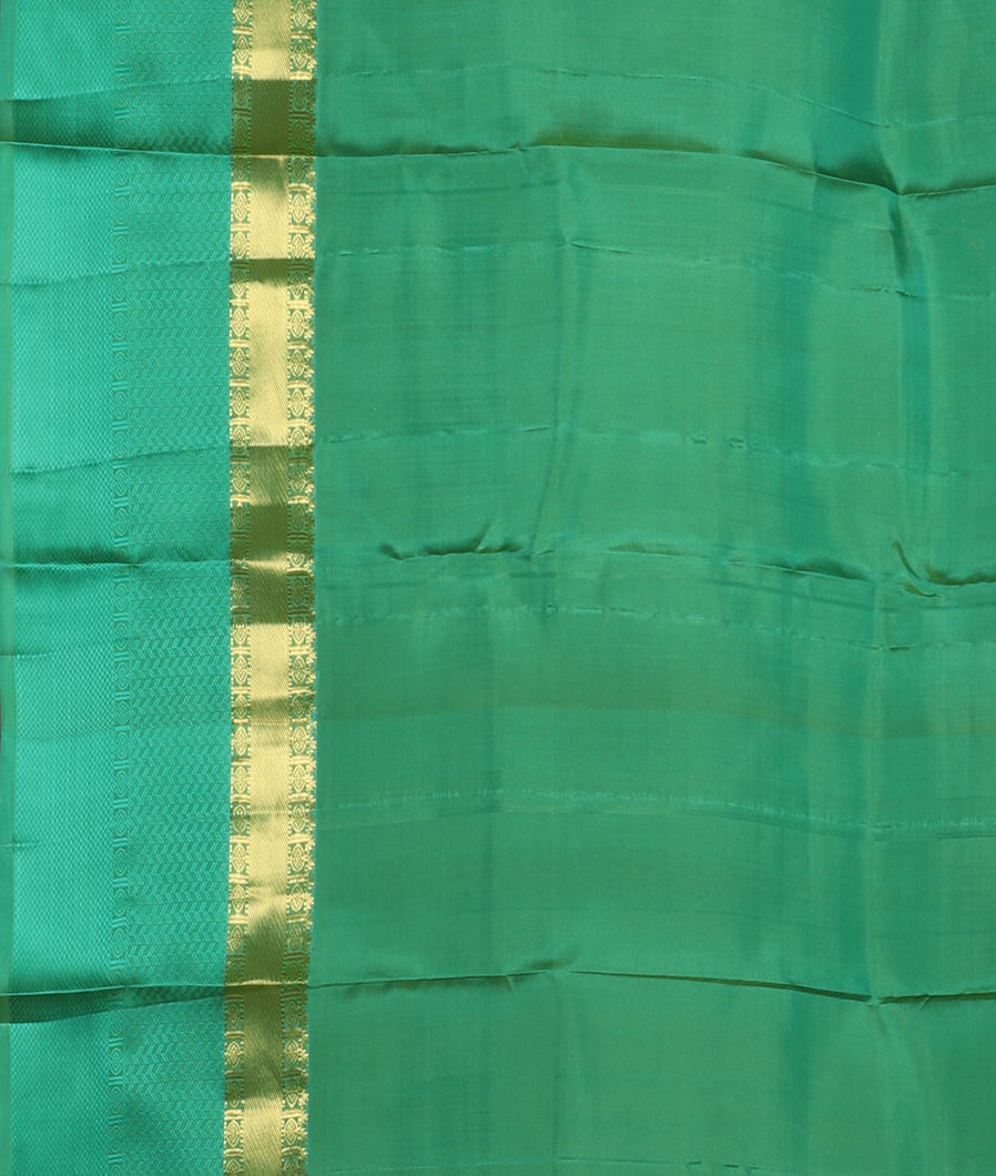 Green Soft Silk Saree T3909463