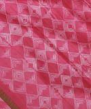 Pink Printed Cotton Saree T3920121