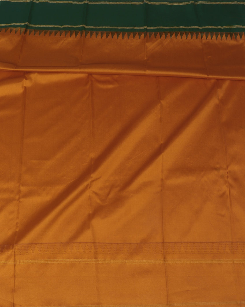 Green Printed Soft Silk Saree T3925283