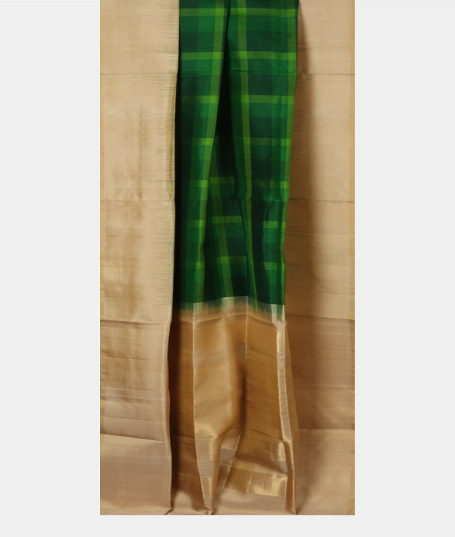 Green Soft Silk Saree T3900462