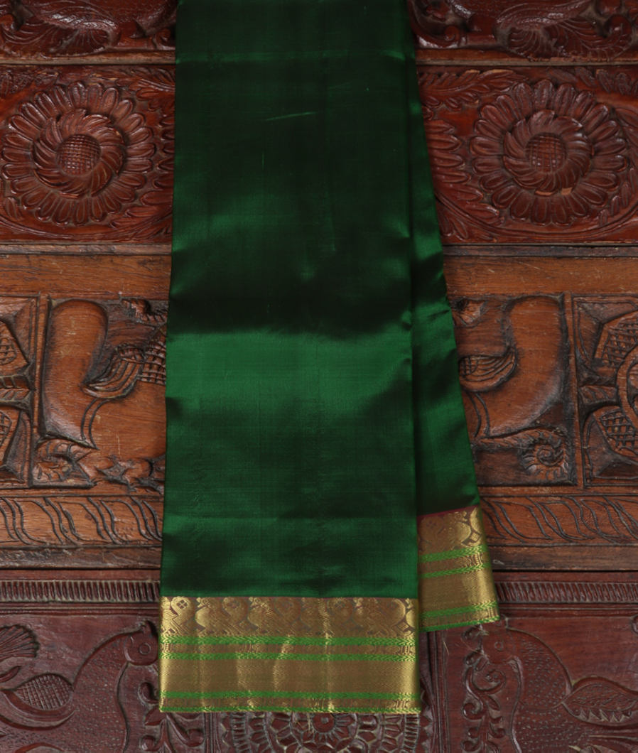 Green Soft Silk Saree T390968-image
