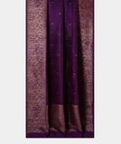 Purple Banaras Tussar Saree T3896392
