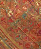 Yellow Cashmere Kani Silk Dupatta T3704581