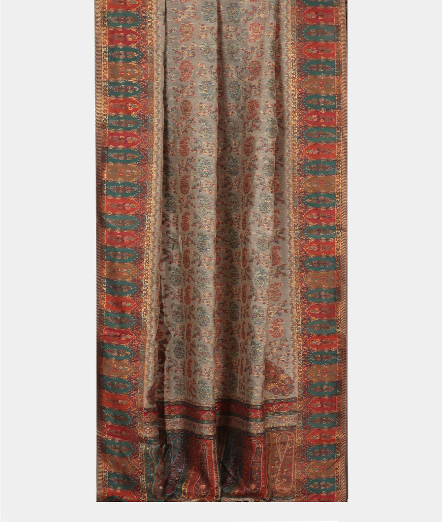 Off - White Cashmere Kani Silk Dupatta T3704662