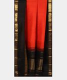 Orange Handwoven Kanjivaram Silk Saree T2627572
