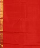 Rust Handwoven Kanjivaram Silk Saree T3678893