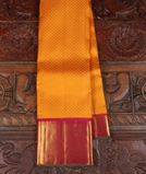 Yellow Handwoven Kanjivaram Silk Saree T3925821